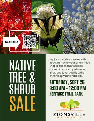 Native Tree and Shrub Sale