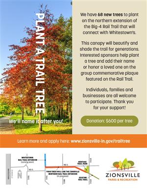 Rail Trail Tree Donation